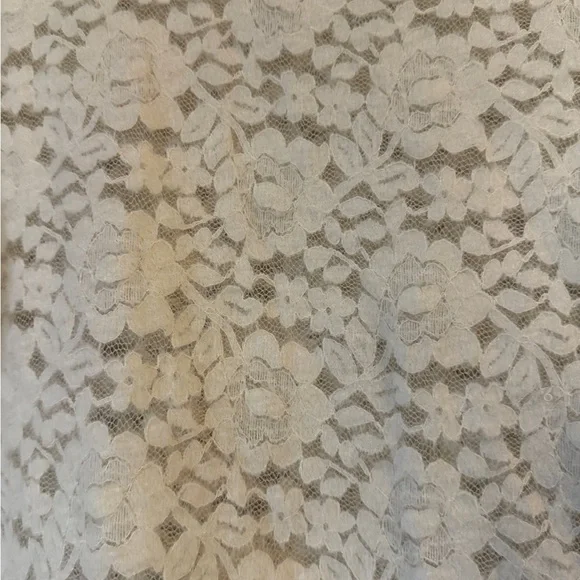 Natural Life Cream Lace Cropped Top – Size S - Picture 3 of 8